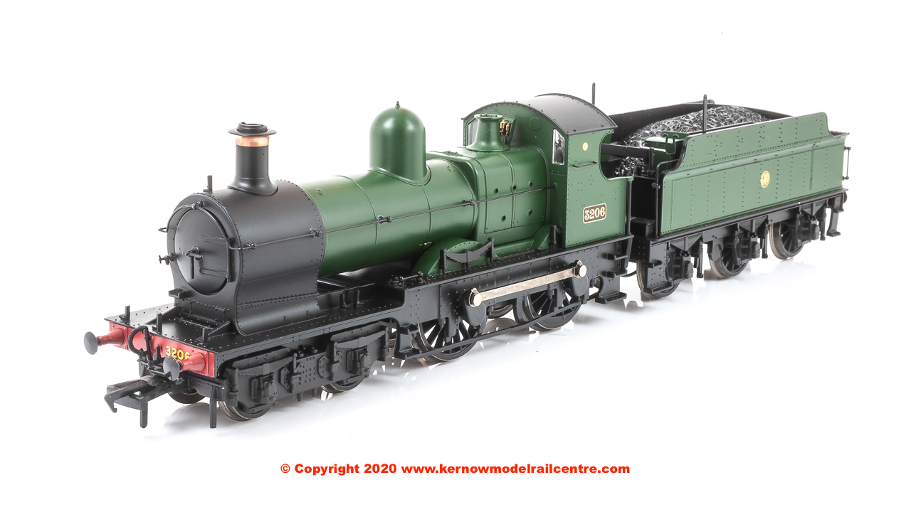 31-090DS Bachmann 3200 Earl Class Steam Locomotive number 3206 named "Earl of Plymouth" in GWR Green livery with Shirtbutton emblem